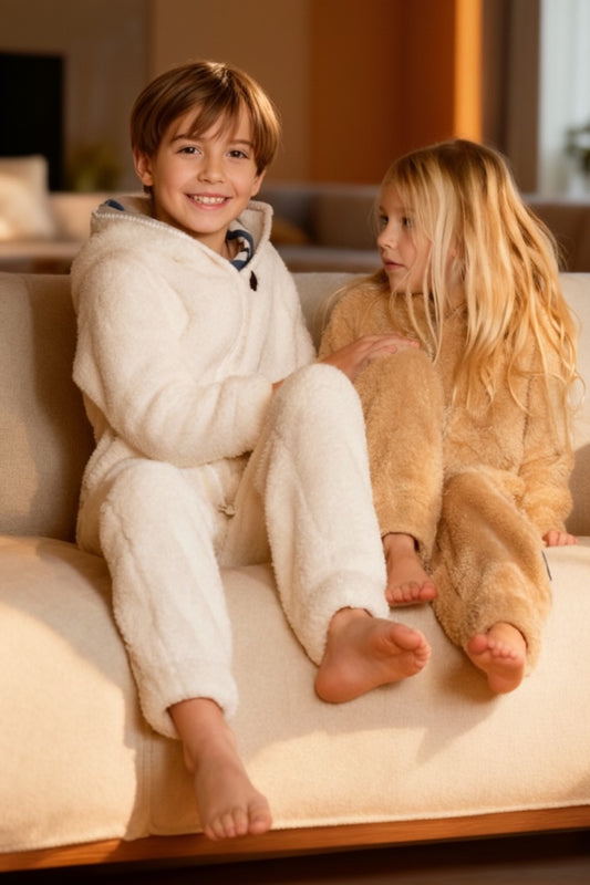 Knuffle Fleece Onesie für Kinder