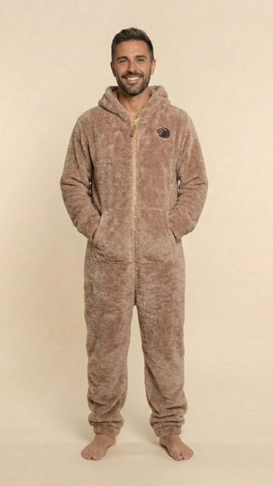 Knuffle Fleece Onesie für Herren