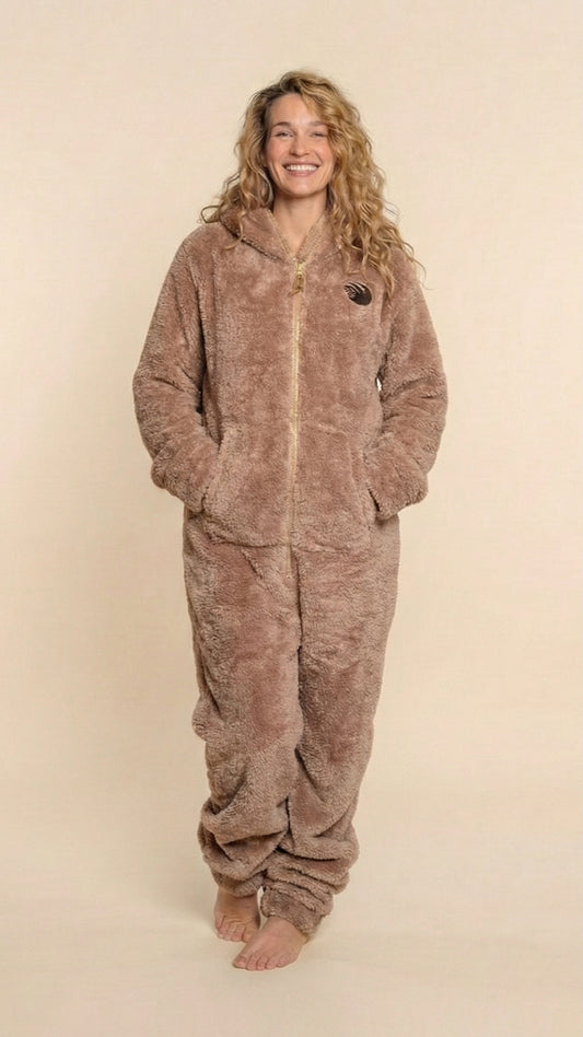 Knuffle Fleece Onesie für Damen